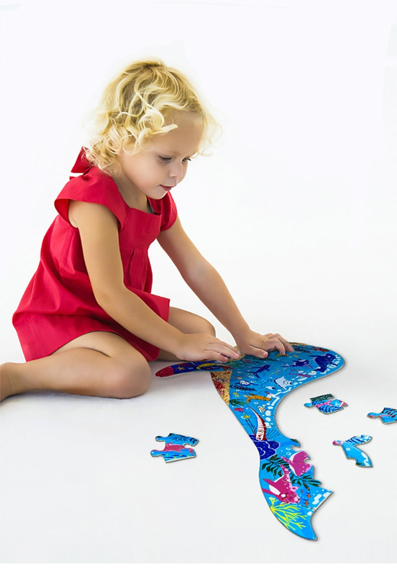 Shaped Jigsaw Puzzle Collection – Animal, Ocean, Dinosaur & Fantasy Designs