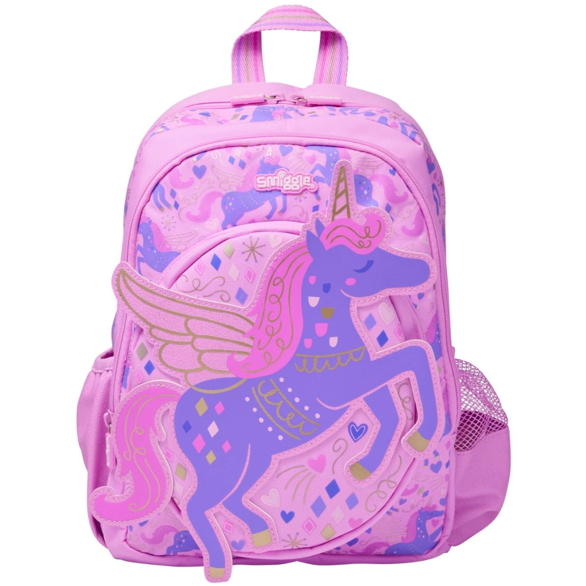 Smiggle Backpack Unicorn Design 38cm KG1-KG3