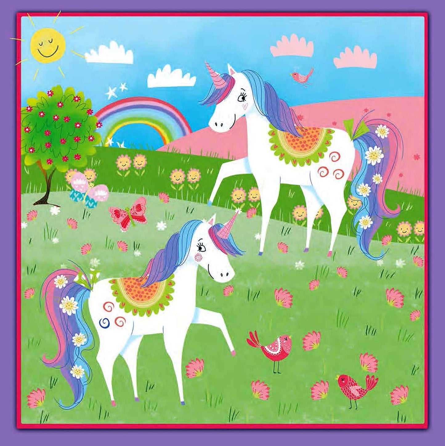 Magical Unicorn Spot the Differences Activity Book