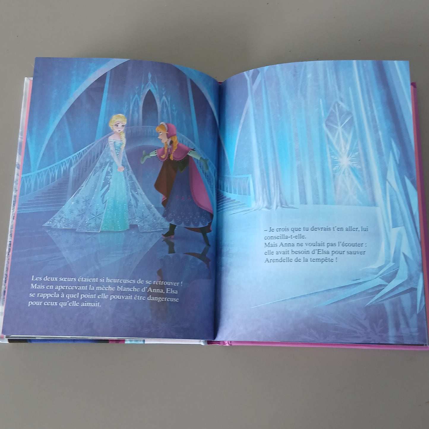 Disney Frozen " La Reine des Neiges" Story French Book | Hard Cover | 3+