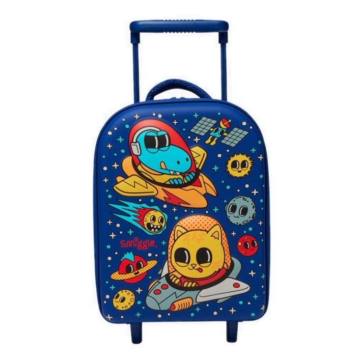 Smiggle Trolley Bag - Mini - Hardtop | Cosmo Dino | 36cm