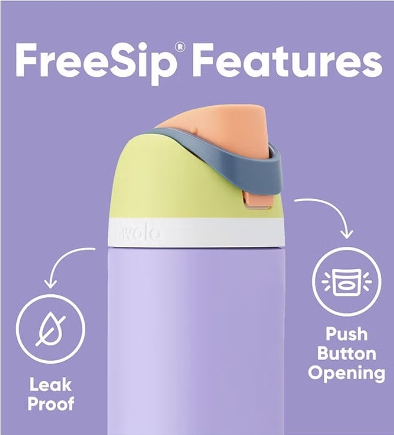 Owala FreeSip Stainless  Steel Water Bottle with Straw for Sports, Travel, and School BPA-Free 710-945ml