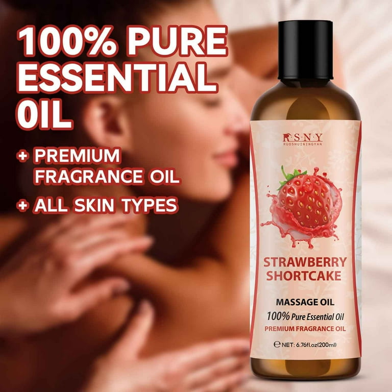 Body Massage Firming Oil Strawberry Shortcake  200ml