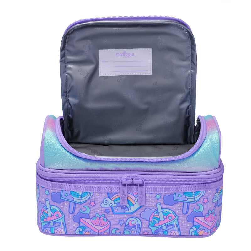 Smiggle Sweet Rainbow Lunch Bad | 25.5×16.5×15cm