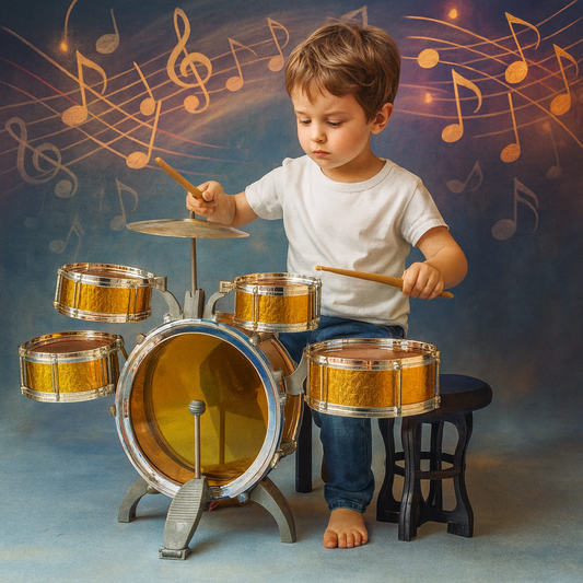 Jazz Drum Set For Kids