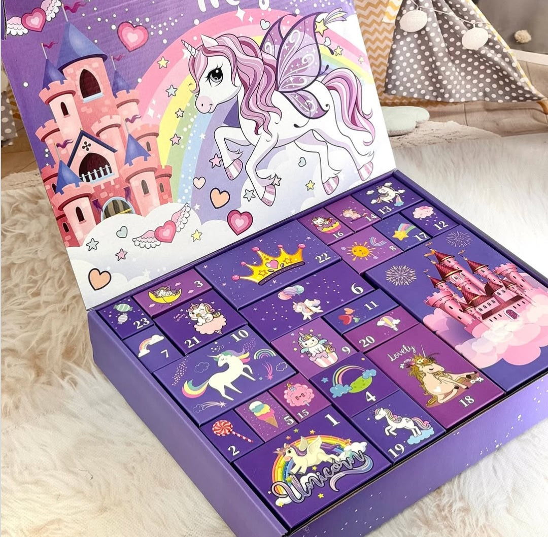 Unicorn Christmas Advent Calendar | 24 Accessories