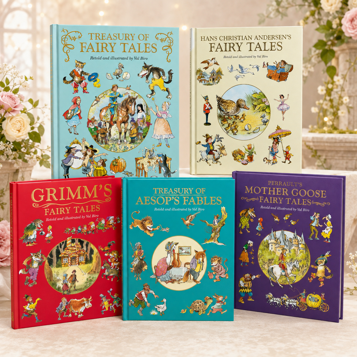 Classic Fairy Tales & Fables Collection – Illustrated Children’s Storybooks | Hardtop | A4