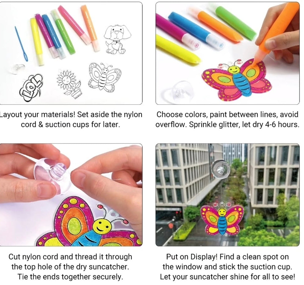 Paint Your Own Window Art Diy For Kids
