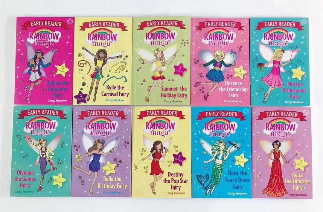 Rainbow Magic Early Reader 10 Books Set | Soft Cover | 5+
