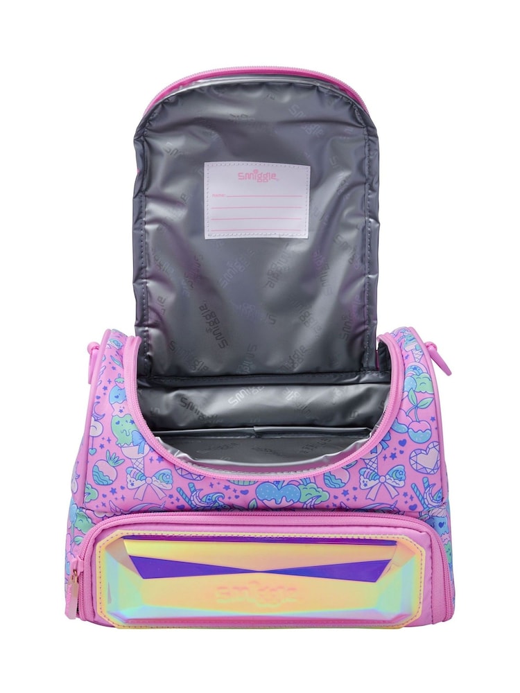 Smiggle Heart | Sweets | Lunch Bag | Shoulder Strap | 25.5×18.5×17cm