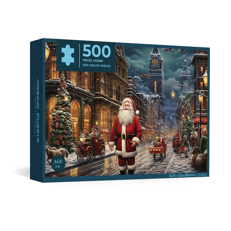 Christmas Jigsaw Puzzle Collection – 500 & 1000 Pieces | Festive Holiday Designs