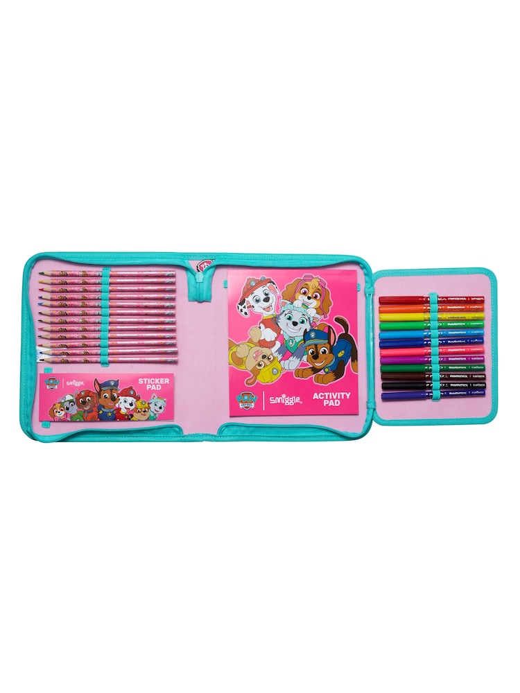 Smiggle Stationery Kit Pink Paw Patrol Zip It Gift Pack