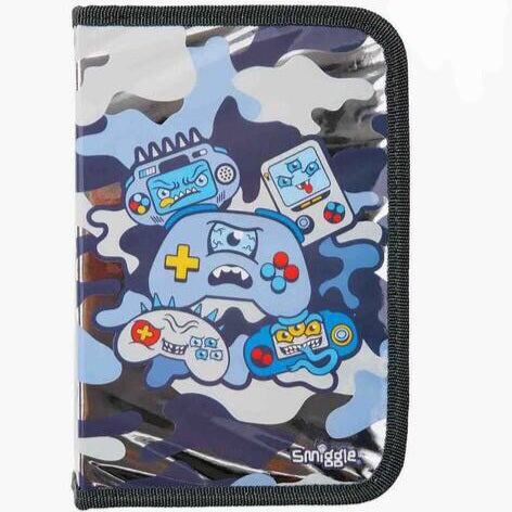 Smiggle Stationery Kit | Grey Game | 22cm