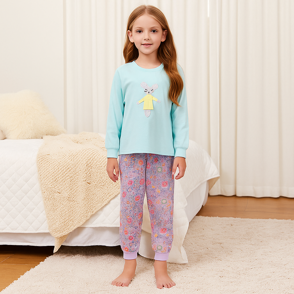 Pyjama Cotton Mouse Design Size 3-10y