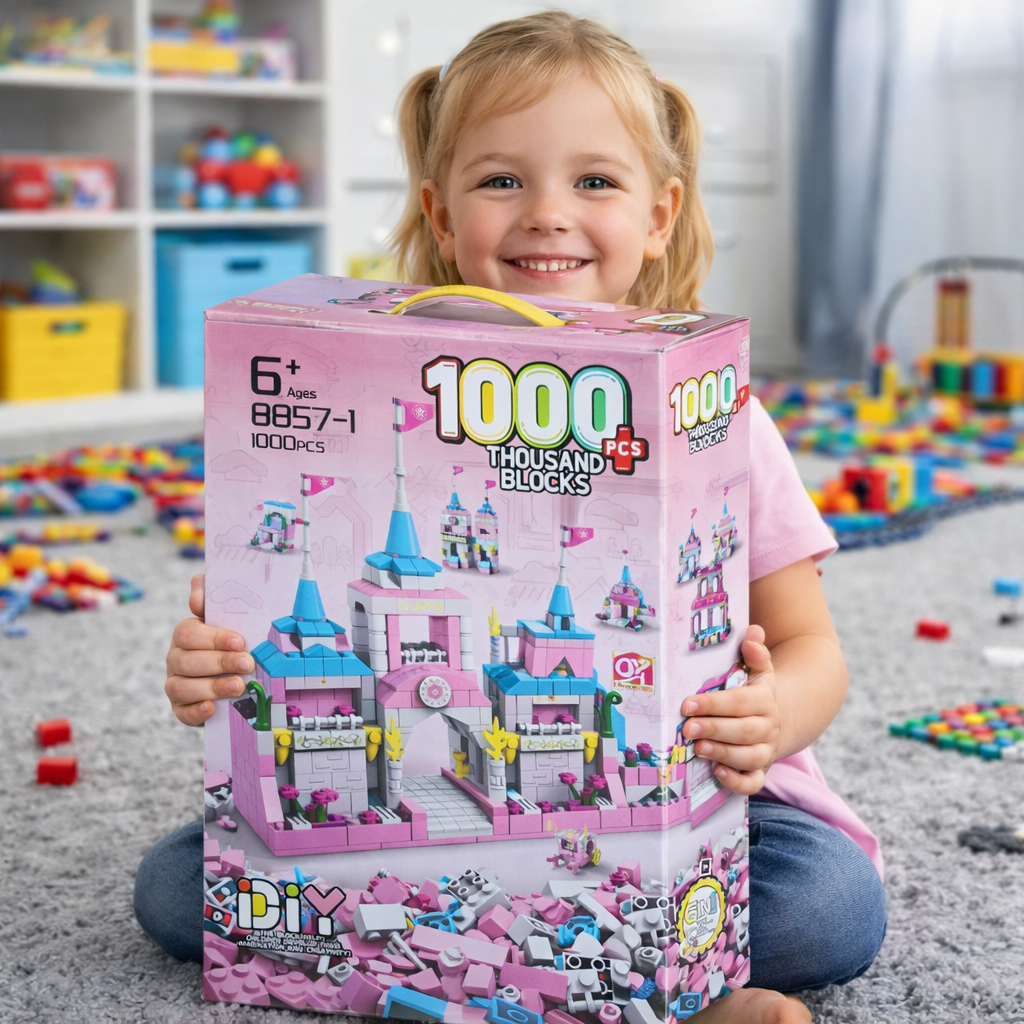 1000PCS 6-in-1 Building Blocks Collection Set | 6+