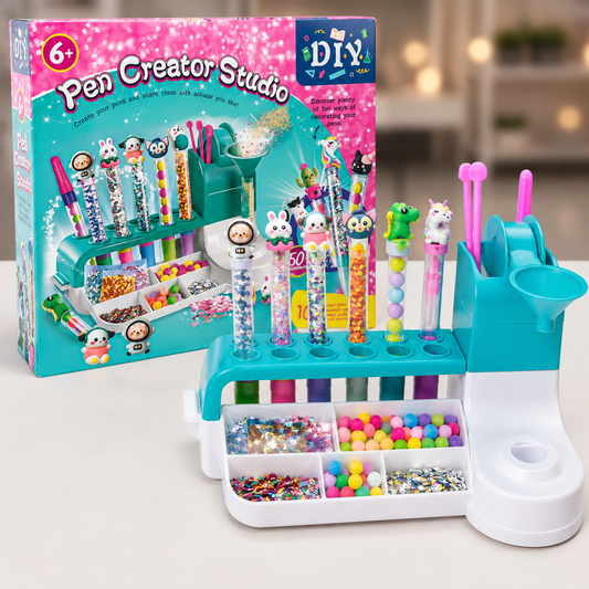 DIY Pen Creator Studio – Creative Pen Making Kit | 6+