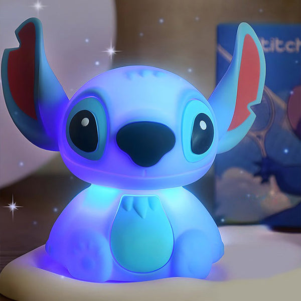 Stitch Night Light – Squishy Patting Lamp | Usb Rechargeable | 3+