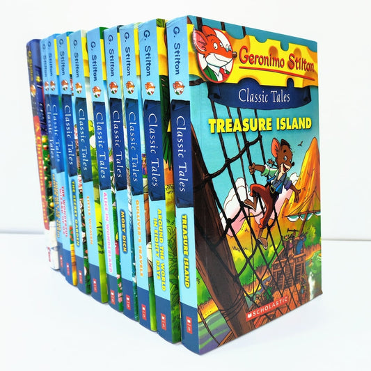 Geronimo Stilton - Classic Tales | 10 Books Set | Soft Cover | 7+