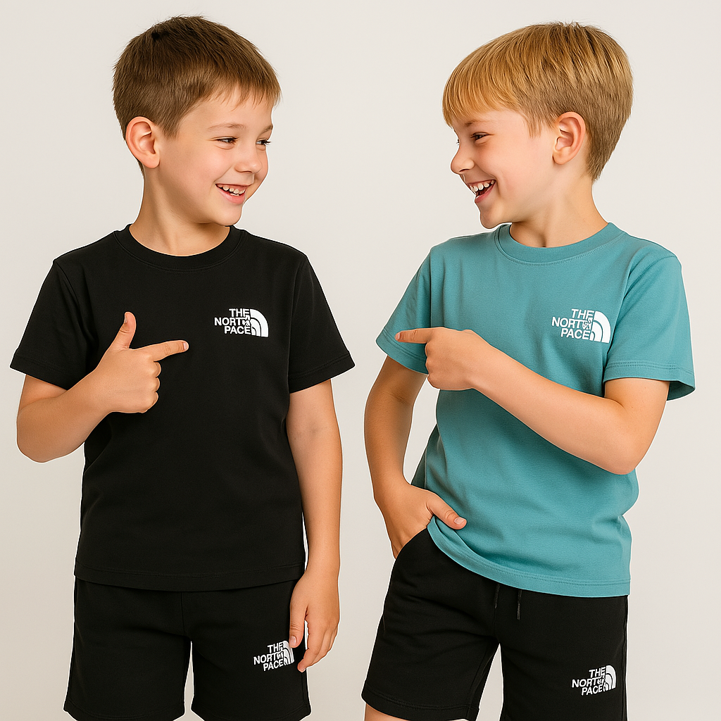 Outfit For Boys The North Face Set Of 2 Pcs Size 3-14y