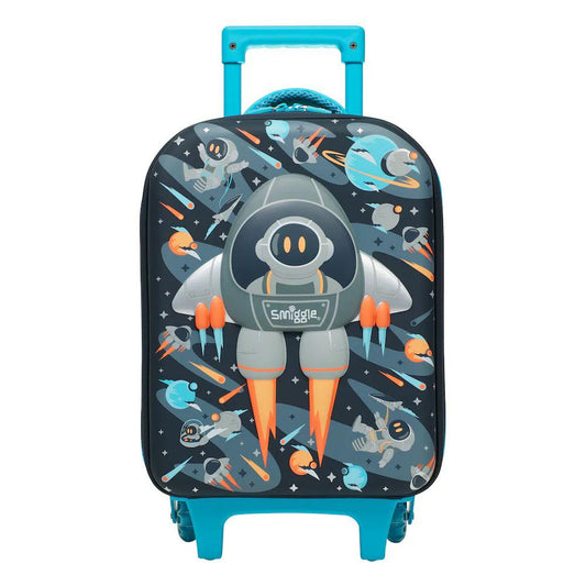 Smiggle Trolley Bag - Hardtop | Astronaut | Space | 45cm