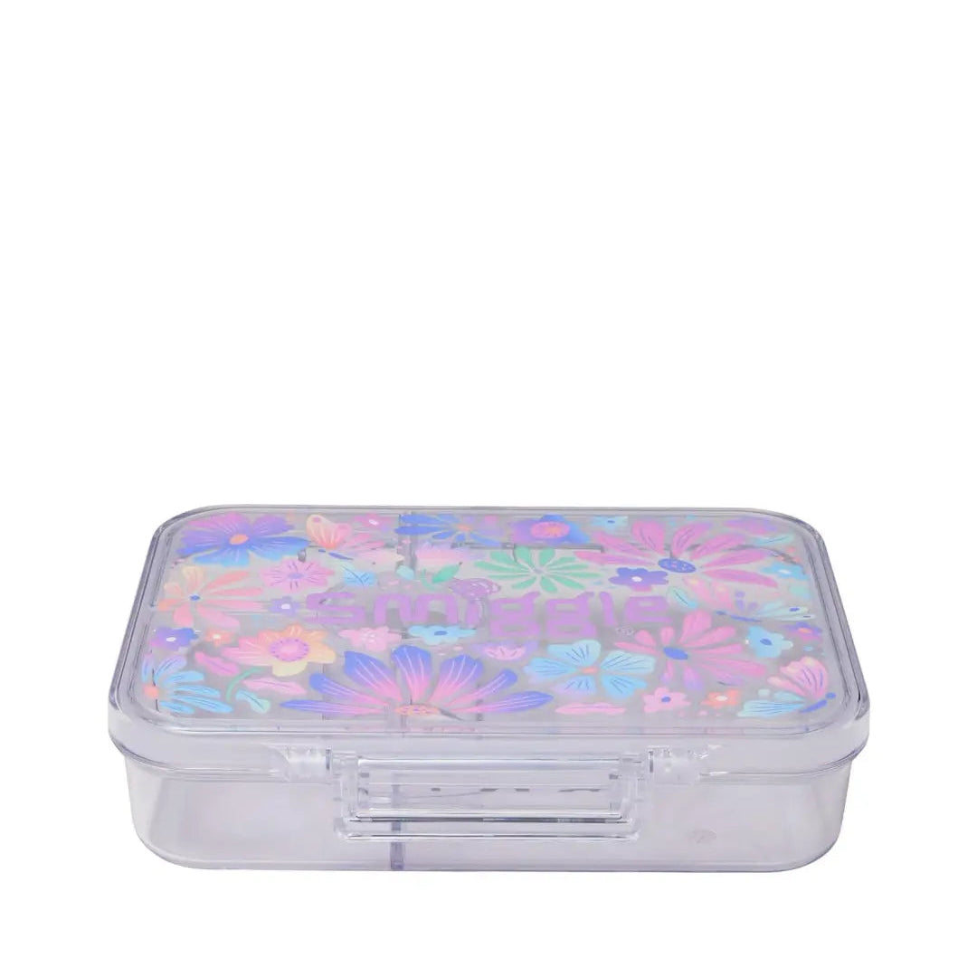 Smiggle Lunch Box | Bloom Flowers | 21x15x4.5