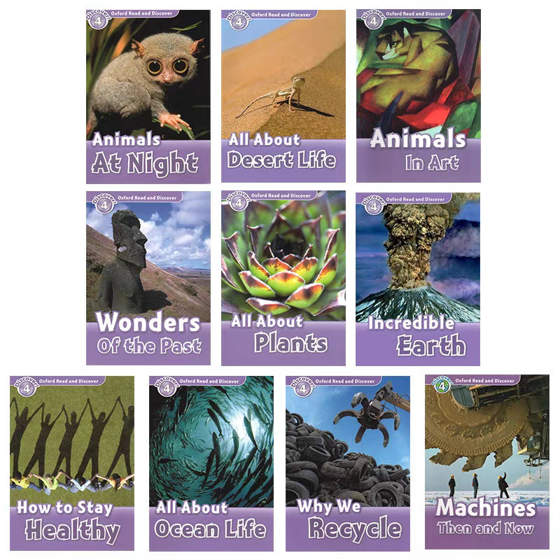Oxford Read And Discover Level 1-6 | Books Set | Soft Cover | 9+