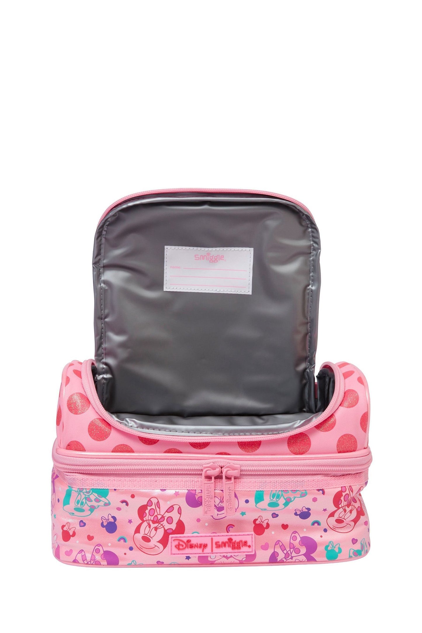 Smiggle Lunch bag Minnie Mouse Design 24.5×16.5×15cm