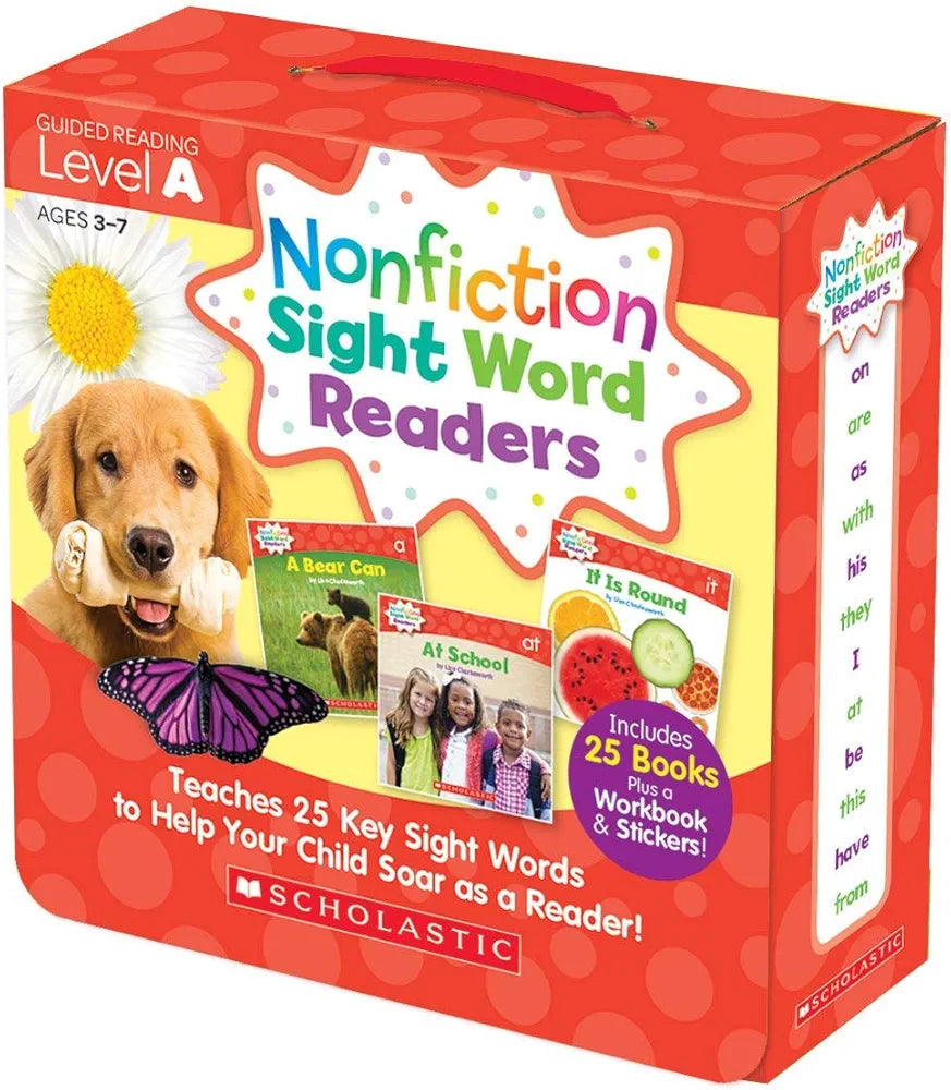 Nonfiction Sight Word Readers | 25 Books | Level A-D