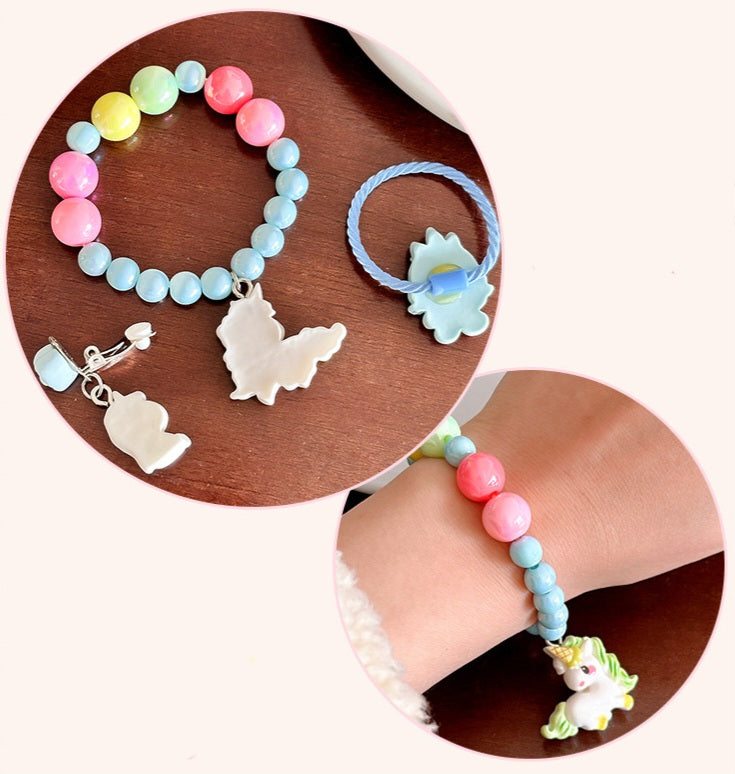 Kids Jewelry & Hair Accessories Set | 3+