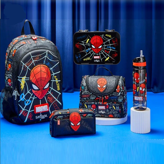 Smiggle SpiderMan Design 5pcs Set .