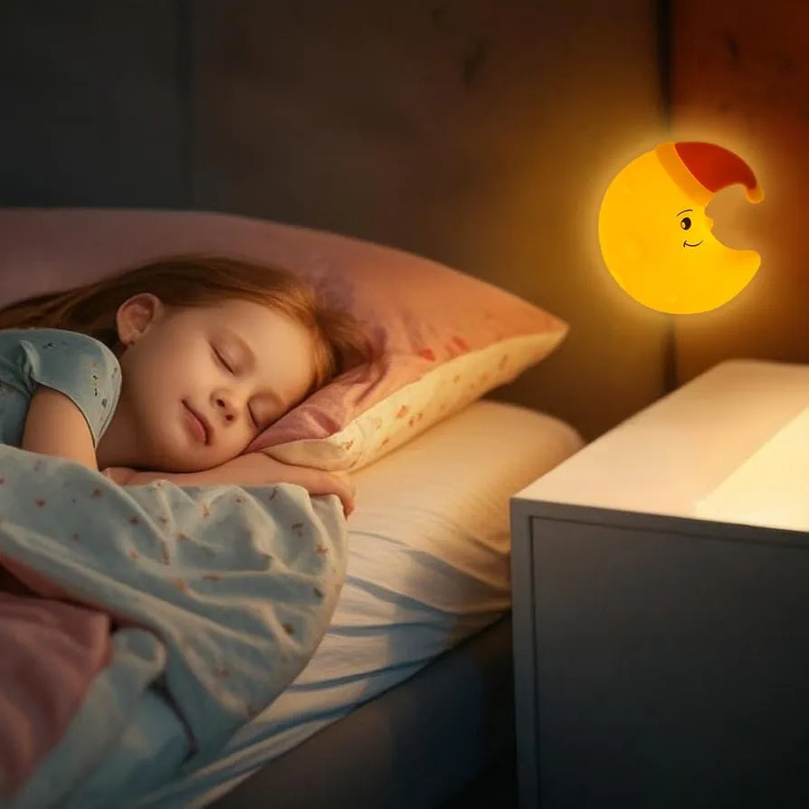 Usb Rechargeable Mini Led Night Light Silicone Touch