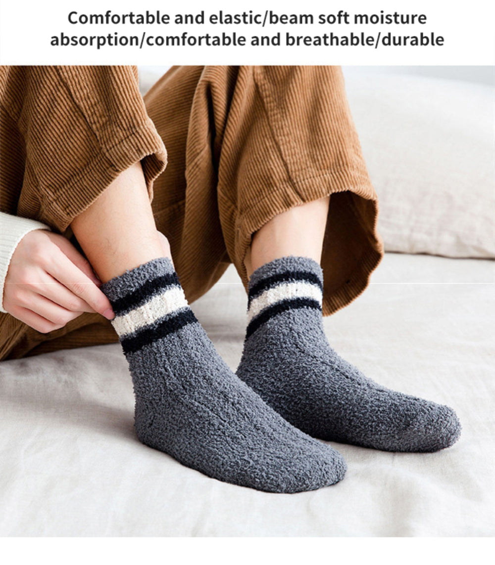 Warm Cozy Fuzzy Socks For Men One Size