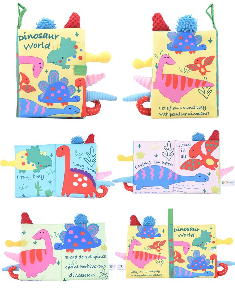 Baby Soft Sensory Cloth Books | 0–2Y