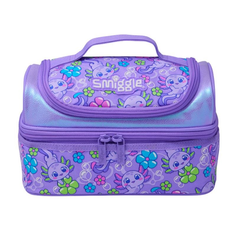 Smiggle Lunch Bag | Axolotl | 24.5×15×15.5cm
