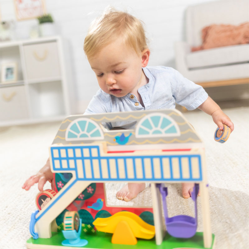 Wood Toy Melissa & Doug Go Tots Schoolyard Tumble