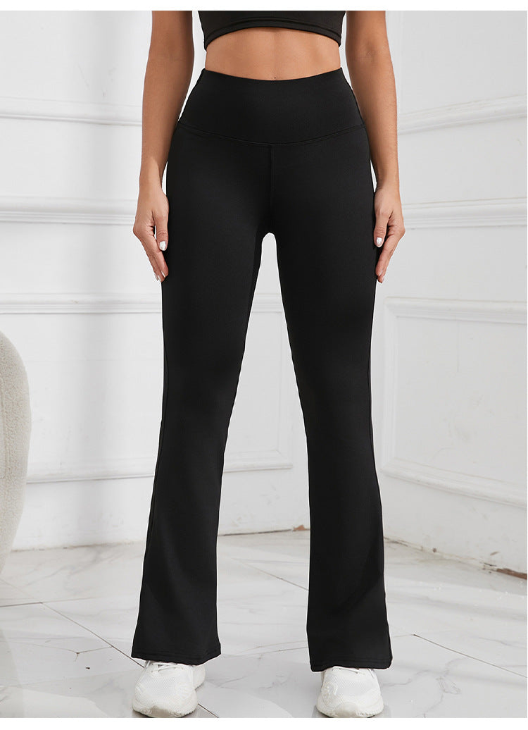 Women's High-Waisted Flare Yoga Pants | Size M