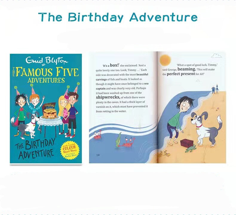 The Famous Five Adventures - Guid Blyton | 9 Books Set | Soft Cover | 7+