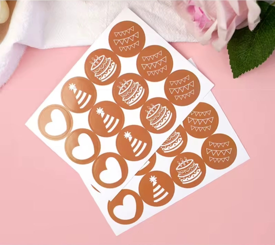 Birthday Card Craft Paper With Enveloppe 8pcs