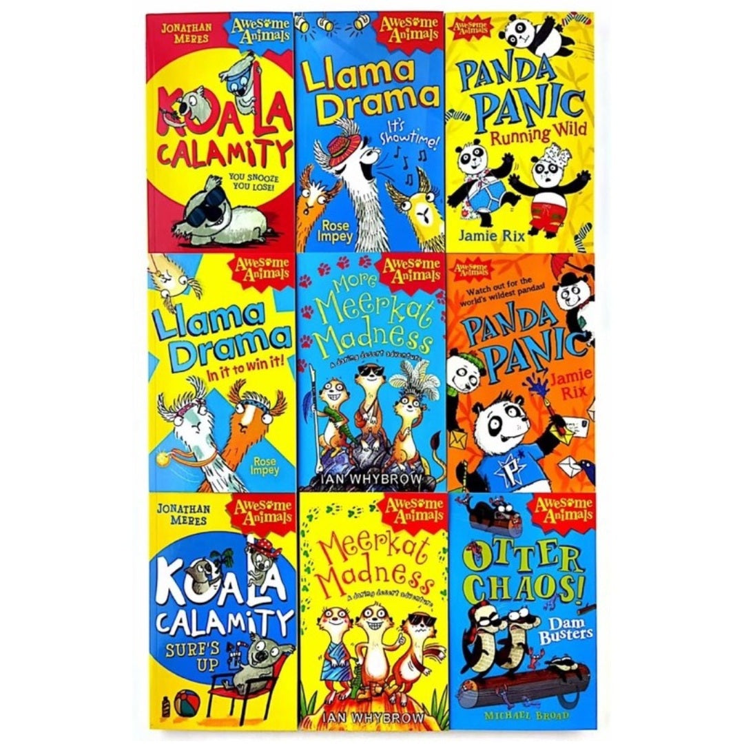 Awesome Animals 9 Books Set