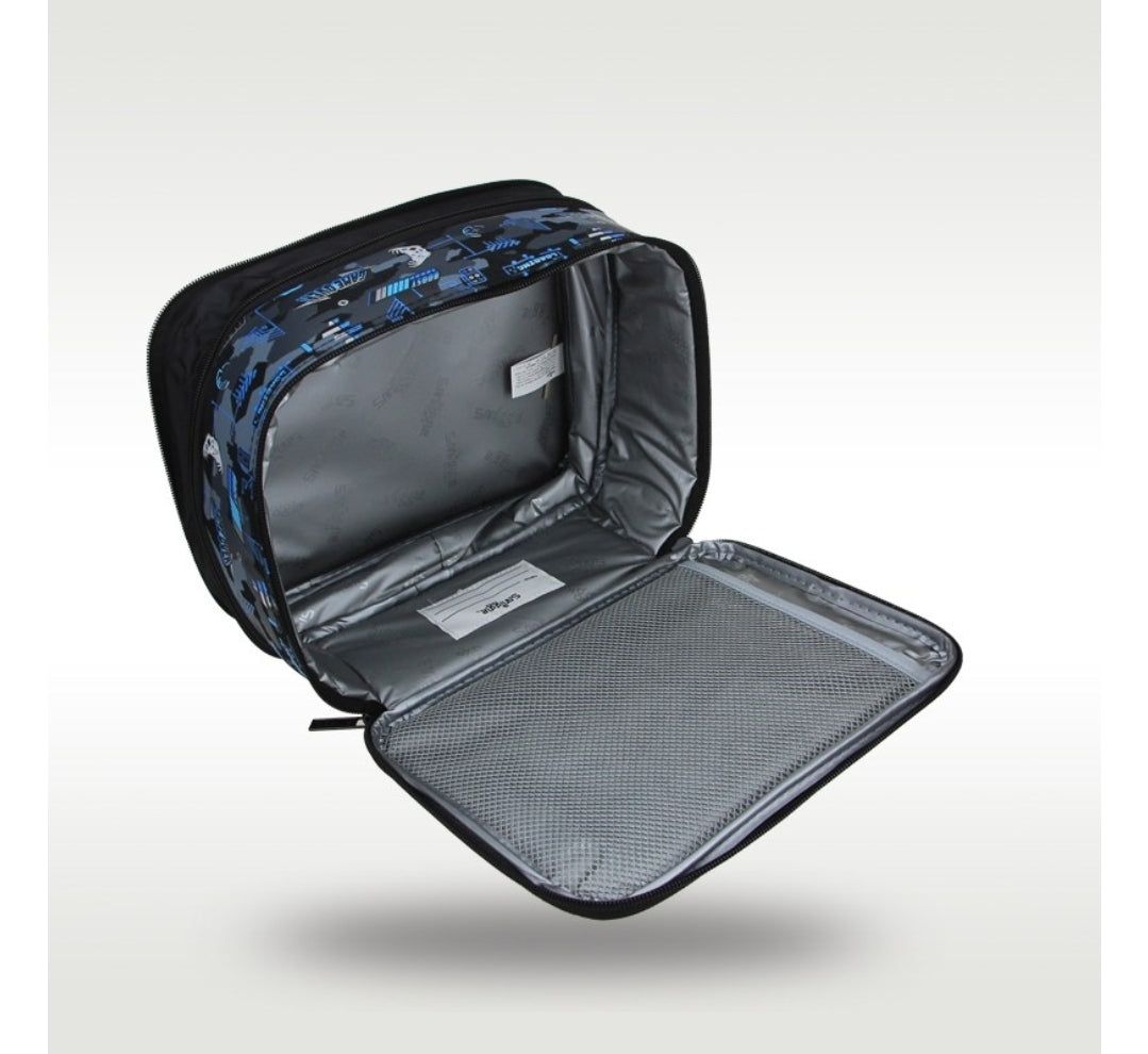 Smiggle expandable Lunch Bag Game Design 28×18×11cm