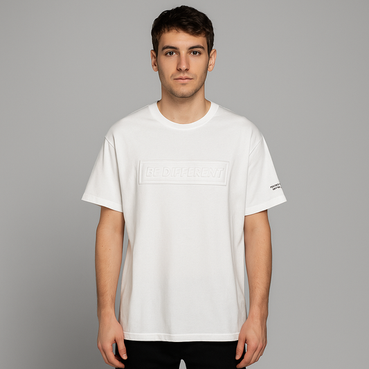 Tshirt For Men Be Different Design Size X-L
