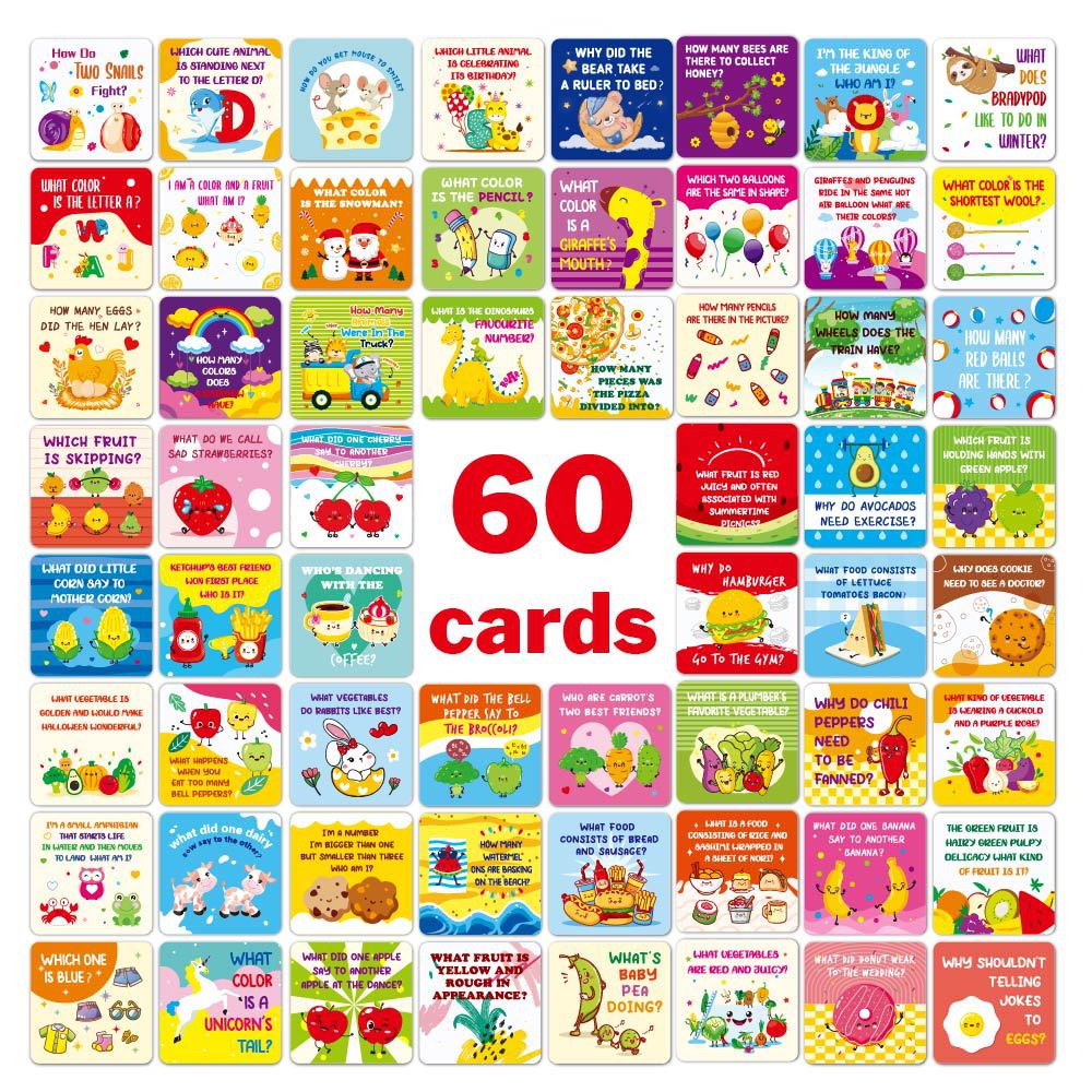 60 Cards Toy For Kids