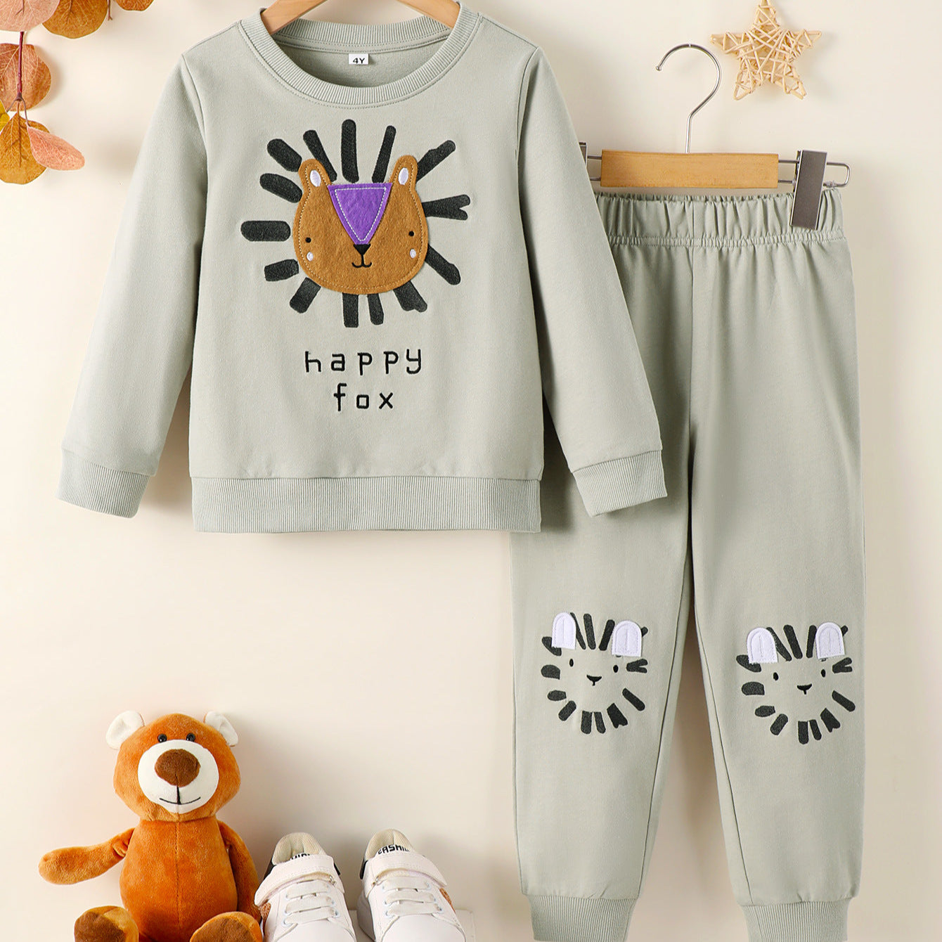 Cottonn 100% Kids Outfit Line Design 2-7y