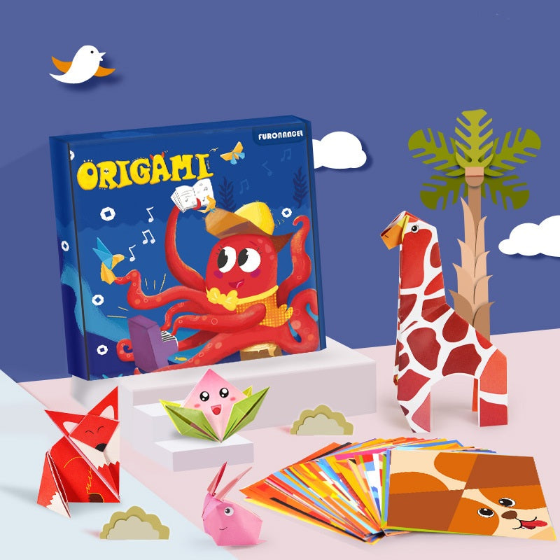 Origami Paper Craft Kit with Instruction Booklet