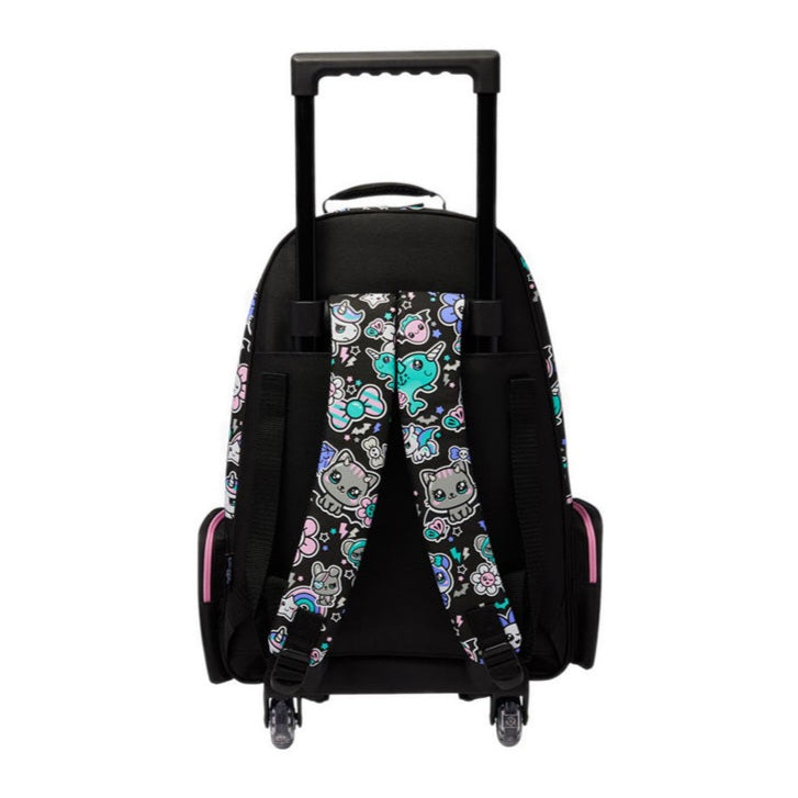 Smiggle Backpack | Light Up Wheels | Star Flower