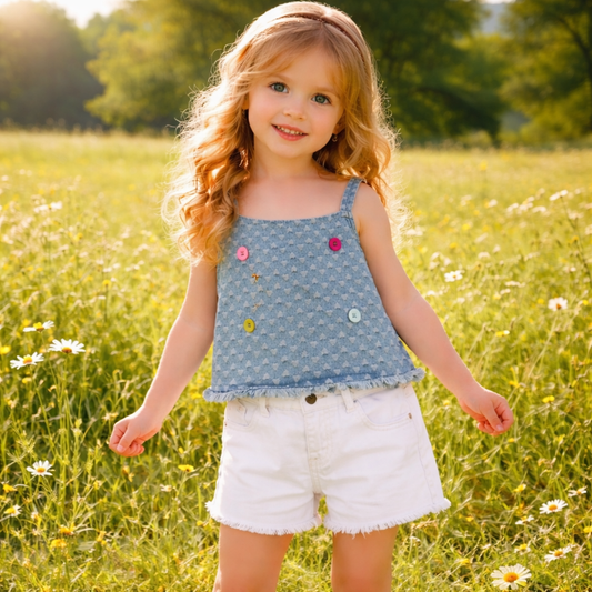 Top Jeans - LOVE- Size 12-14y