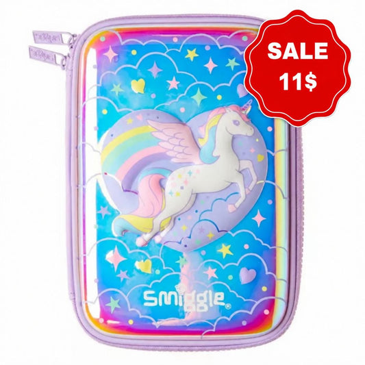 Smiggle Pencil Case | Hardtop | Unicorn