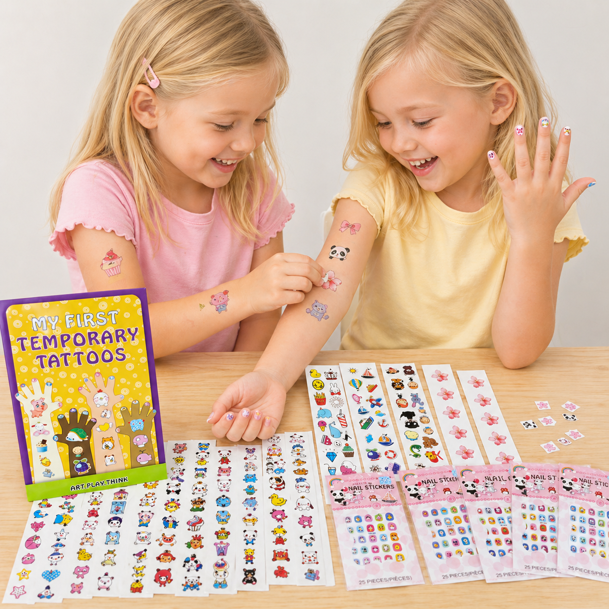 My First Temporary Tattoos | Tattoos & Nail Stickers for Kids
