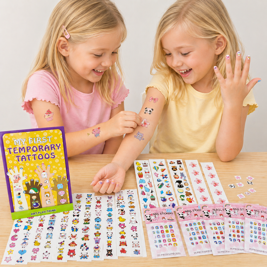 My First Temporary Tattoos | Tattoos & Nail Stickers for Kids