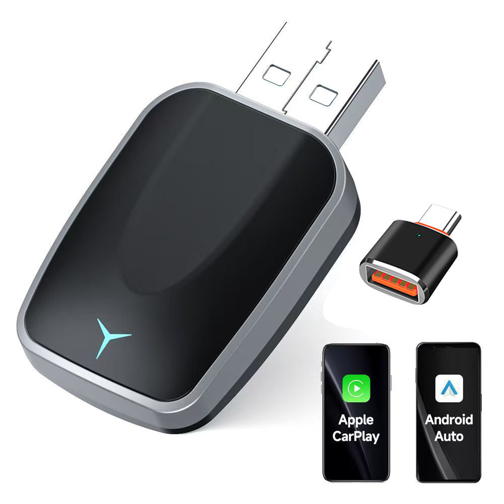Wireless CarPlay Adapter & Android Auto 2in1